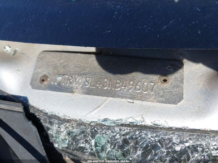 2003 Ford F-150 Lariat/Xl/Xlt VIN: 1FTRX18L43NB49607 Lot: 43427519