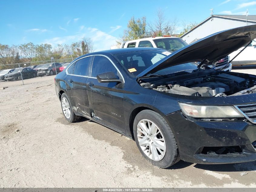 2014 Chevrolet Impala 1Ls VIN: 1G11Y5SL1EU171981 Lot: 43427520