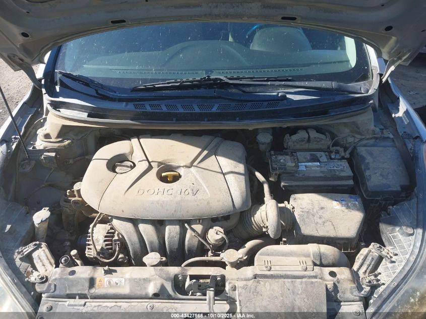 2013 Hyundai Elantra Gls VIN: KMHDH4AE1DU742168 Lot: 43427566