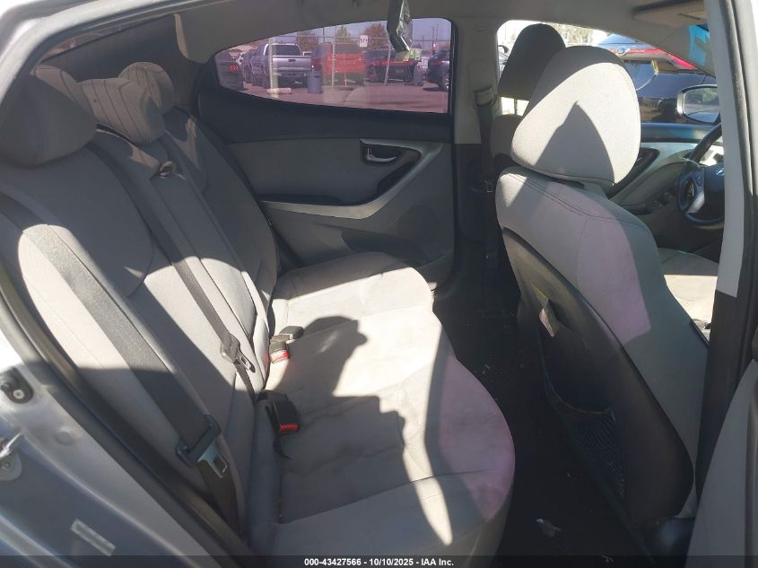 2013 Hyundai Elantra Gls VIN: KMHDH4AE1DU742168 Lot: 43427566