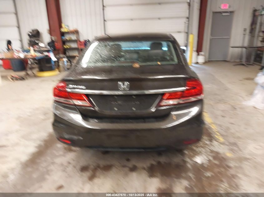 2013 Honda Civic Lx VIN: 2HGFB2F56DH547151 Lot: 43427570