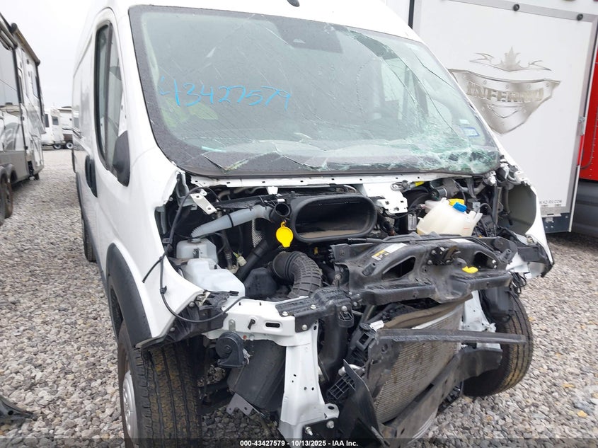 VIN 3C6LRVDG1PE563848 2023 RAM PROMASTER 2500 HIGH ROOF 159 WB