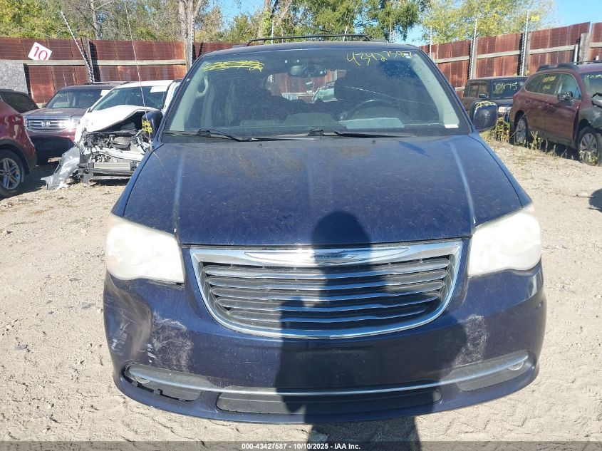 2013 Chrysler Town & Country Touring VIN: 2C4RC1BGXDR656488 Lot: 43427587