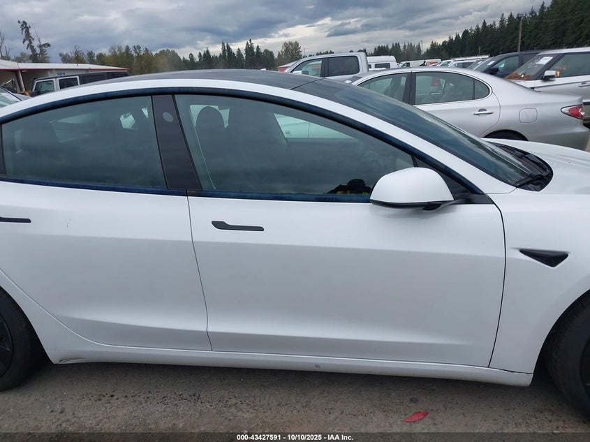 2021 Tesla Model 3 Standard Range Plus Rear-Wheel Drive VIN: 5YJ3E1EA5MF867407 Lot: 43427591