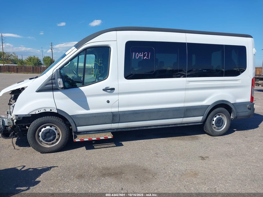 2019 Ford Transit-350 Xl VIN: 1FBZX2CG3KKA70398 Lot: 43427601
