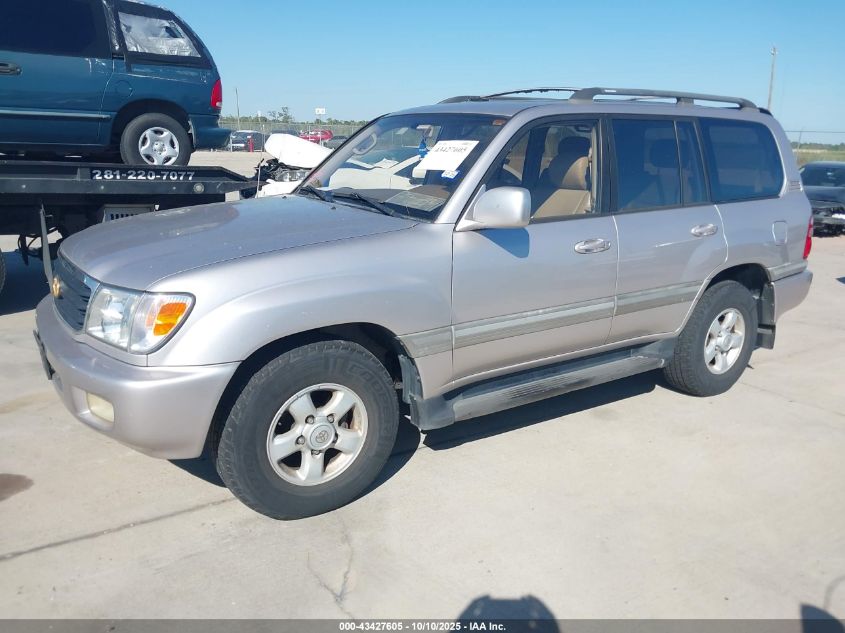 JT3HT05J7X0055961 1999 TOYOTA LAND CRUISER photo no. 2