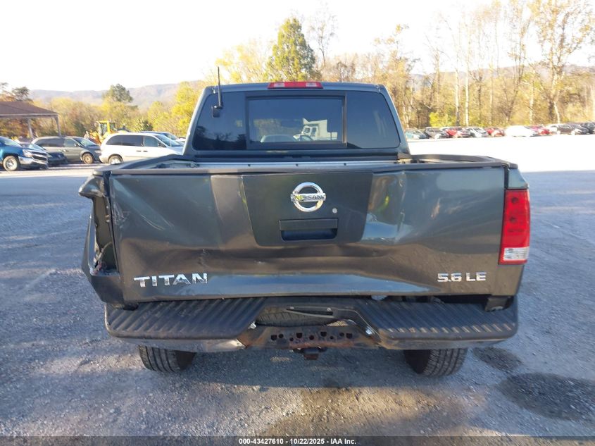 2005 Nissan Titan Le VIN: 1N6BA07B65N538478 Lot: 43427610