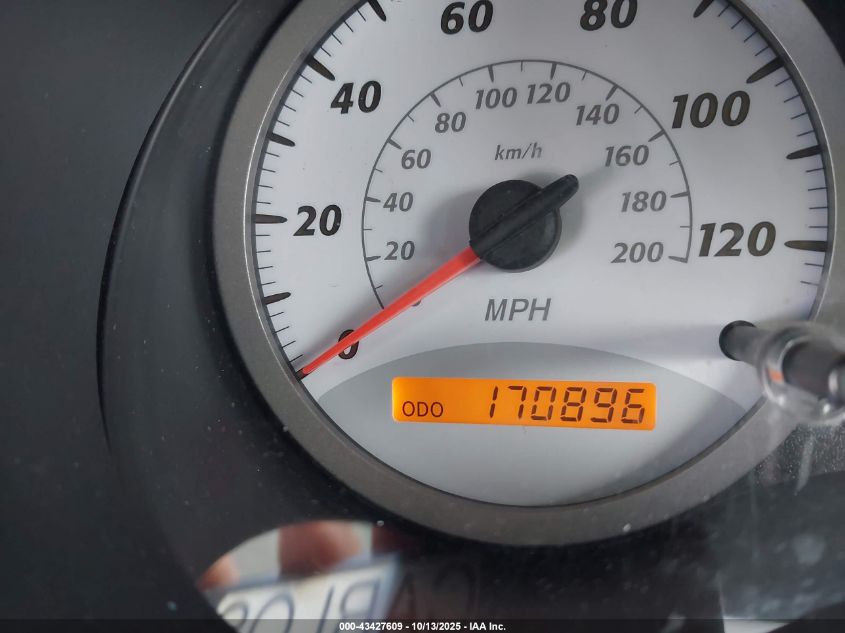 2005 Toyota Rav4 VIN: JTEGD20V950069587 Lot: 43427609