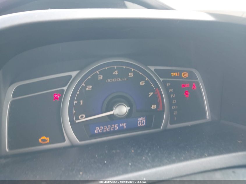 2009 Honda Civic Lx VIN: 2HGFA16579H316313 Lot: 43427657