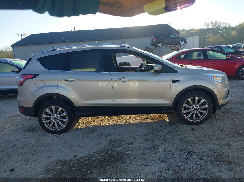 2017 Ford Escape Titanium VIN: 1FMCU0JD5HUC33262 Lot: 43427683