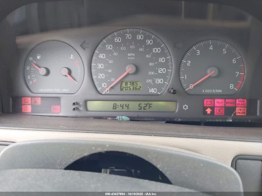 1998 Volvo S70 Glt VIN: YV1LS5672W1504006 Lot: 43427694