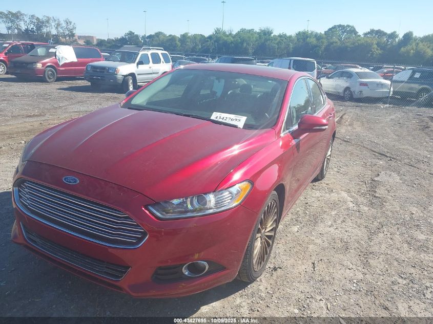 2014 Ford Fusion Titanium VIN: 3FA6P0K9XER183924 Lot: 43427695