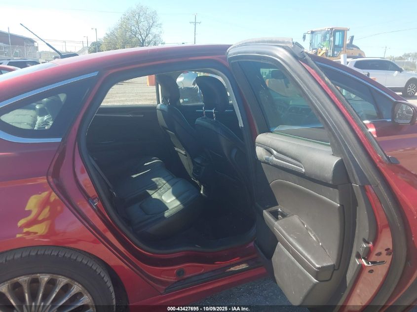 2014 Ford Fusion Titanium VIN: 3FA6P0K9XER183924 Lot: 43427695