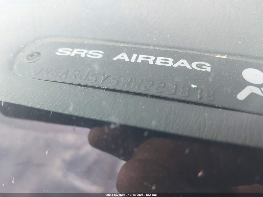 1998 Nissan Pathfinder Le/Se/Xe VIN: JN8AR05Y5WW223878 Lot: 43427696