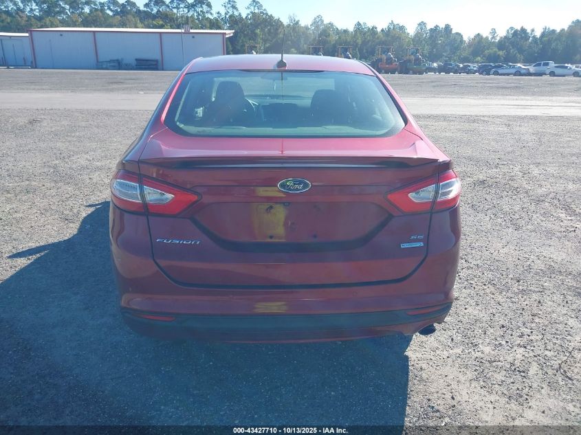 2016 Ford Fusion Se VIN: 3FA6P0HD6GR311591 Lot: 43427710