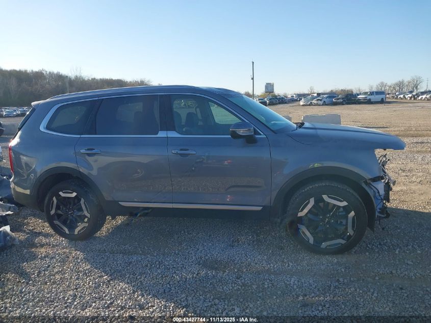 2025 Kia Telluride S VIN: 5XYP6DGC1SG606490 Lot: 43427744