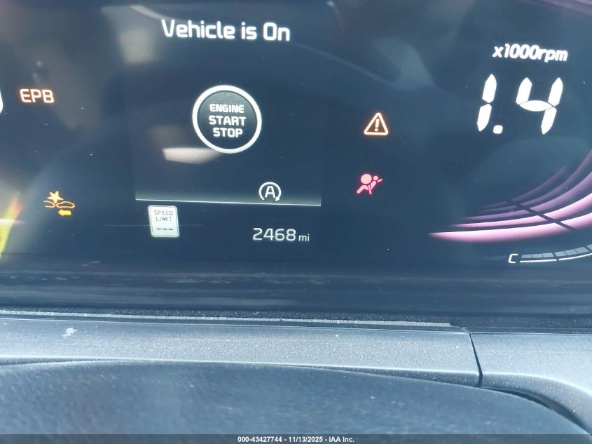 2025 Kia Telluride S VIN: 5XYP6DGC1SG606490 Lot: 43427744