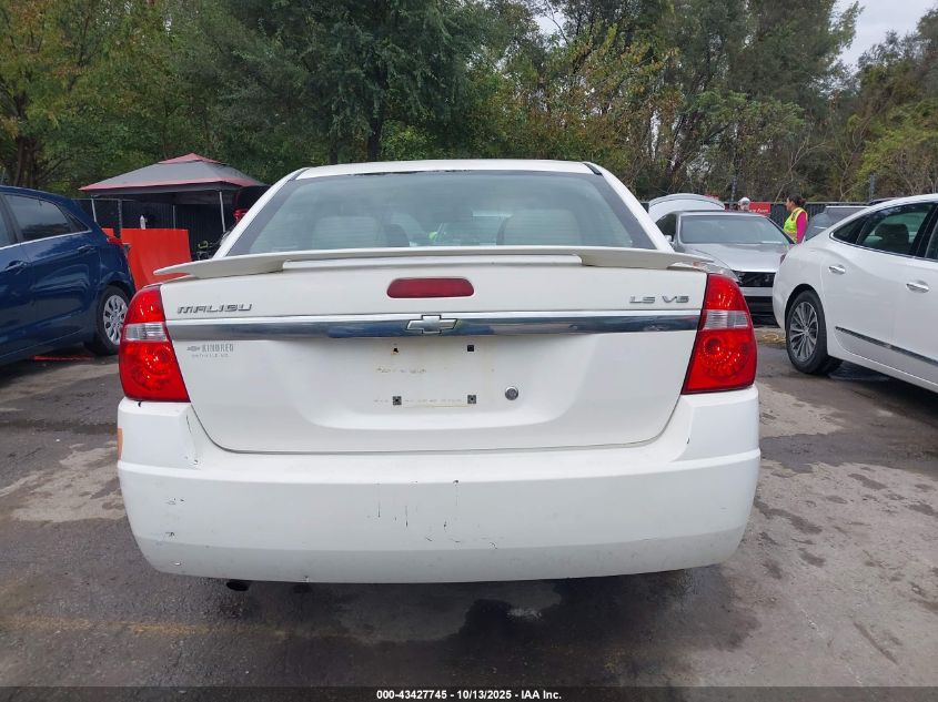 2005 Chevrolet Malibu Ls VIN: 1G1ZT52855F271003 Lot: 43427745