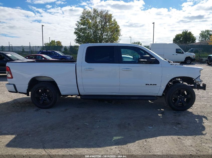 2022 Ram 1500 Big Horn 4X4 6'4 Box VIN: 1C6SRFMT3NN225620 Lot: 43427790