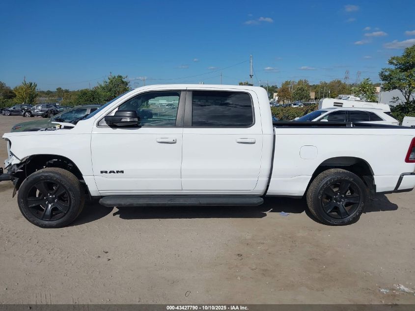2022 Ram 1500 Big Horn 4X4 6'4 Box VIN: 1C6SRFMT3NN225620 Lot: 43427790