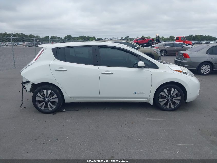 2015 Nissan Leaf Sl VIN: 1N4AZ0CP1FC322968 Lot: 43427803
