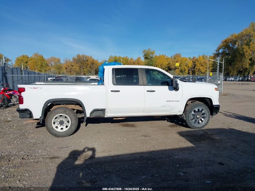 2024 Chevrolet Silverado 2500Hd 4Wd Standard Bed Custom VIN: 2GC4YME75R1103214 Lot: 43427806
