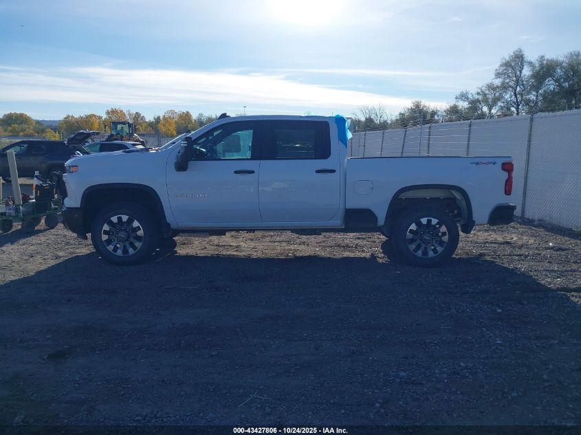 2024 Chevrolet Silverado 2500Hd 4Wd Standard Bed Custom VIN: 2GC4YME75R1103214 Lot: 43427806