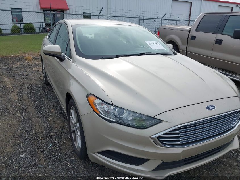 2017 Ford Fusion Se VIN: 3FA6P0HD1HR371912 Lot: 43427824