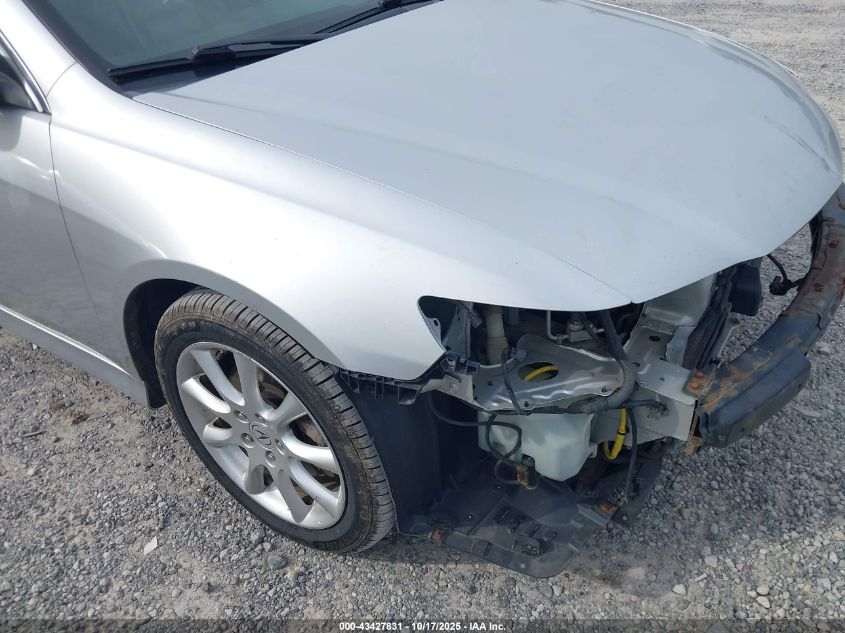 2008 Acura Tsx VIN: JH4CL96968C003752 Lot: 43427831