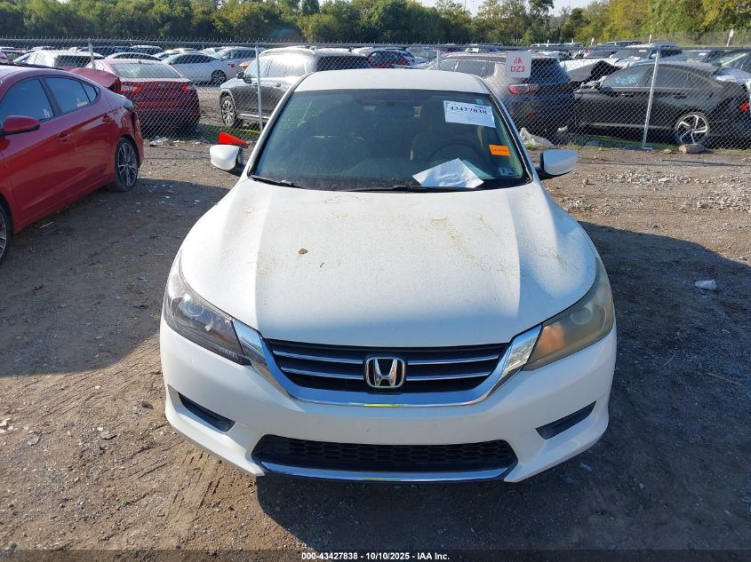 2013 Honda Accord Lx VIN: 1HGCR2F36DA117423 Lot: 43427838