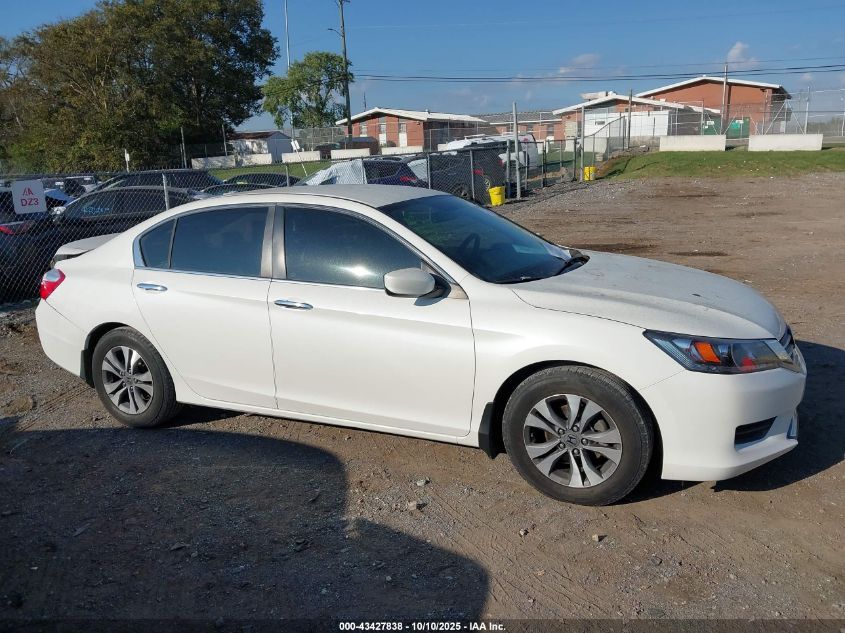 2013 Honda Accord Lx VIN: 1HGCR2F36DA117423 Lot: 43427838