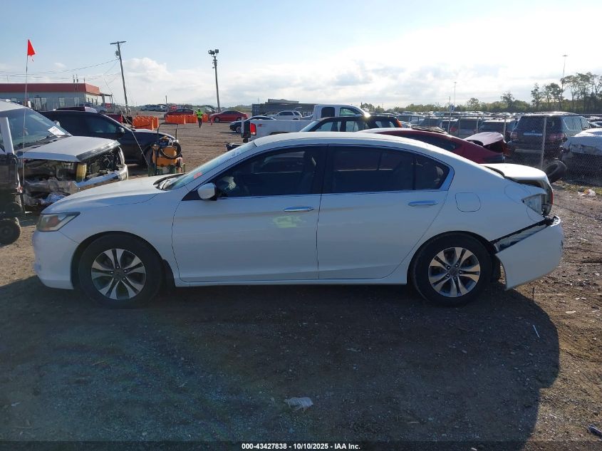 2013 Honda Accord Lx VIN: 1HGCR2F36DA117423 Lot: 43427838