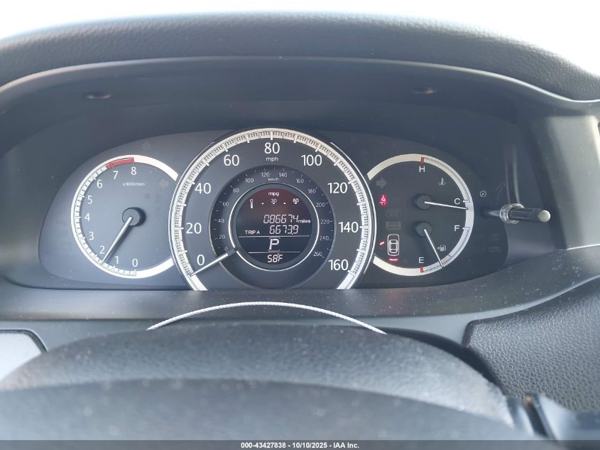 2013 Honda Accord Lx VIN: 1HGCR2F36DA117423 Lot: 43427838