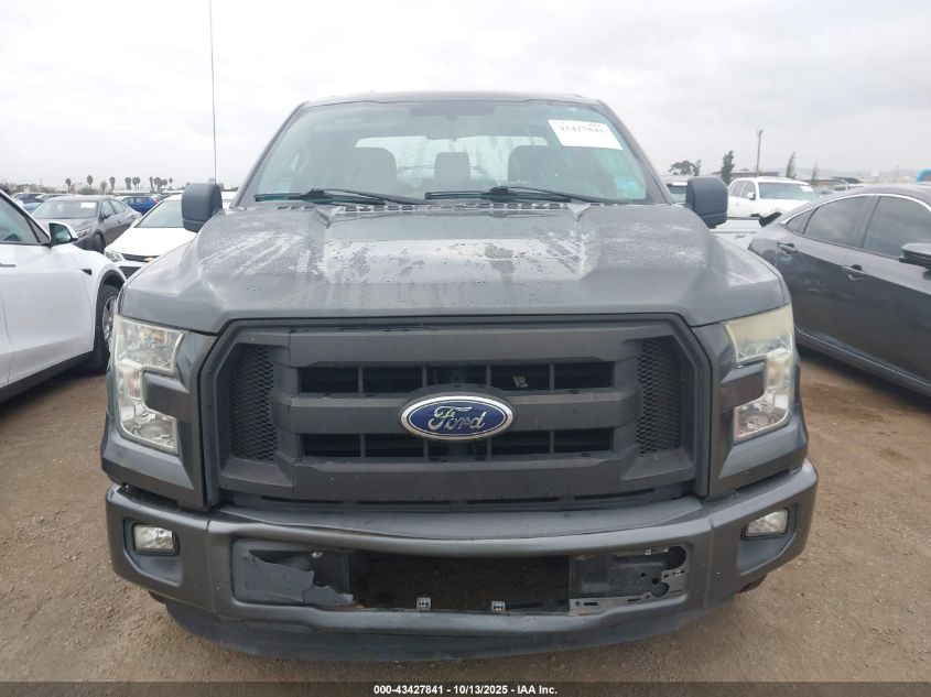 2016 Ford F-150 Xl VIN: 1FTEX1C87GFB02038 Lot: 43427841