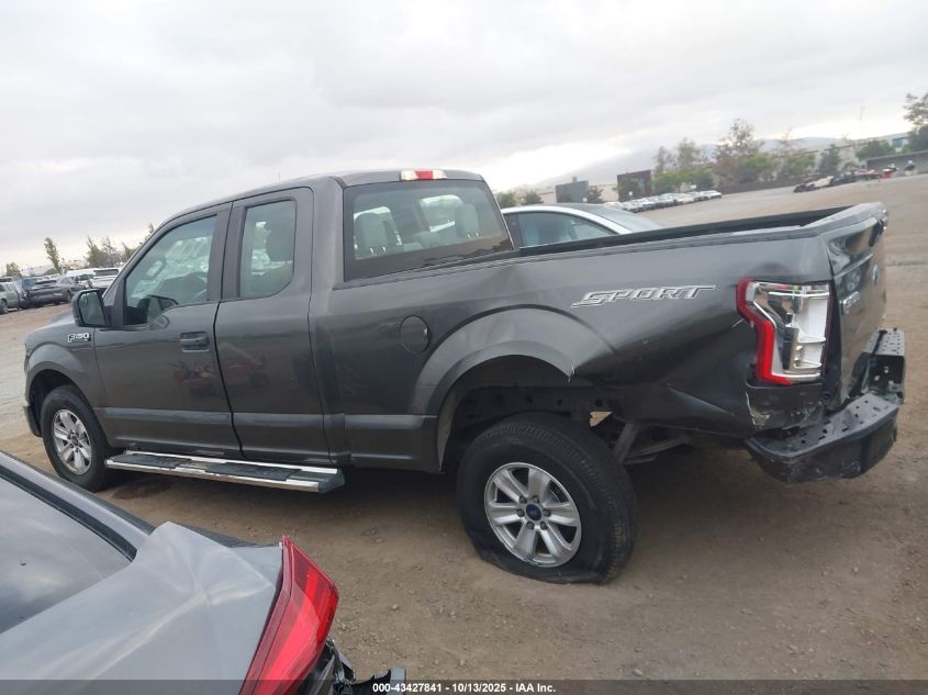 2016 Ford F-150 Xl VIN: 1FTEX1C87GFB02038 Lot: 43427841