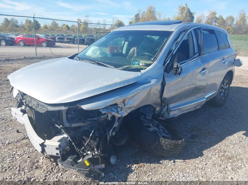 2014 Infiniti Qx60 VIN: 5N1AL0MM4EC509356 Lot: 43427855