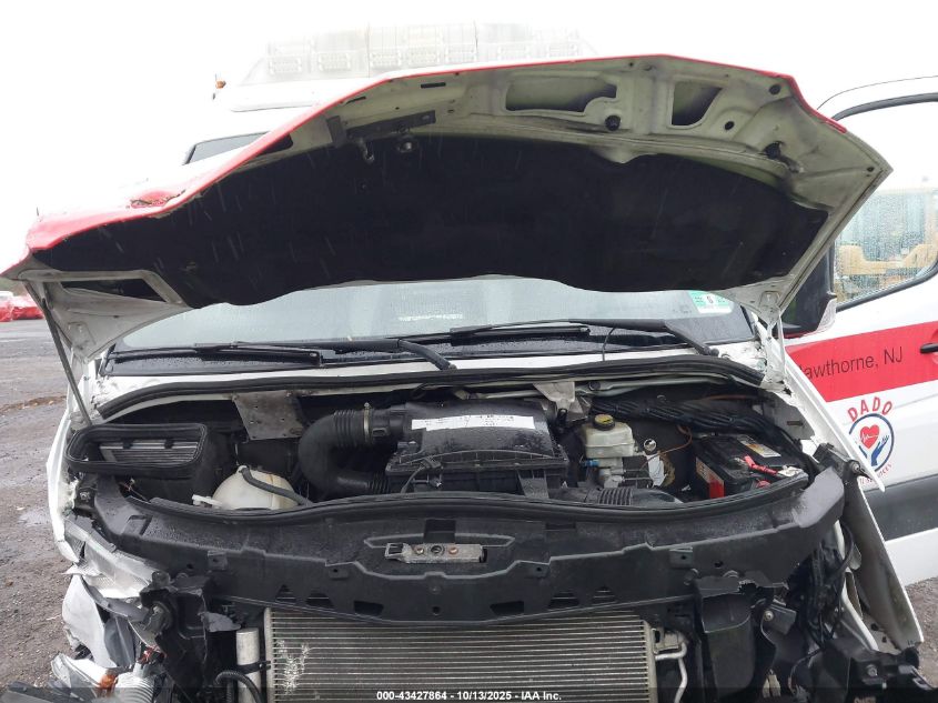 2016 Mercedes-Benz Sprinter 2500 Normal Roof VIN: WD3PE7CD2GP173389 Lot: 43427864