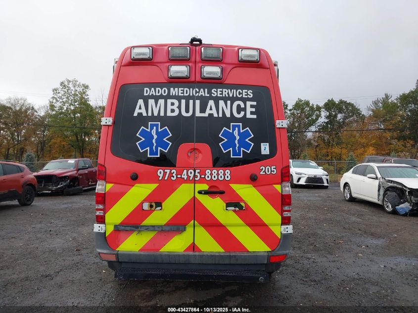 2016 Mercedes-Benz Sprinter 2500 Normal Roof VIN: WD3PE7CD2GP173389 Lot: 43427864