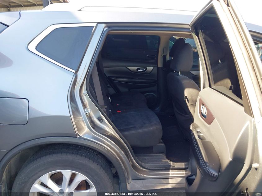 2015 Nissan Rogue Sv VIN: KNMAT2MVXFP537536 Lot: 43427883