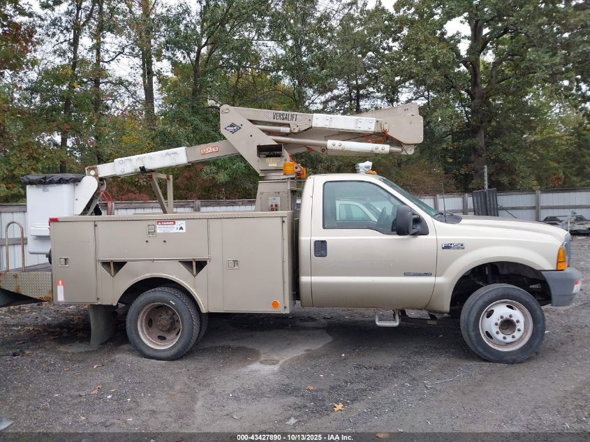 2001 Ford F-450 Xl/Xlt VIN: 1FDXF46F71EA03445 Lot: 43427890