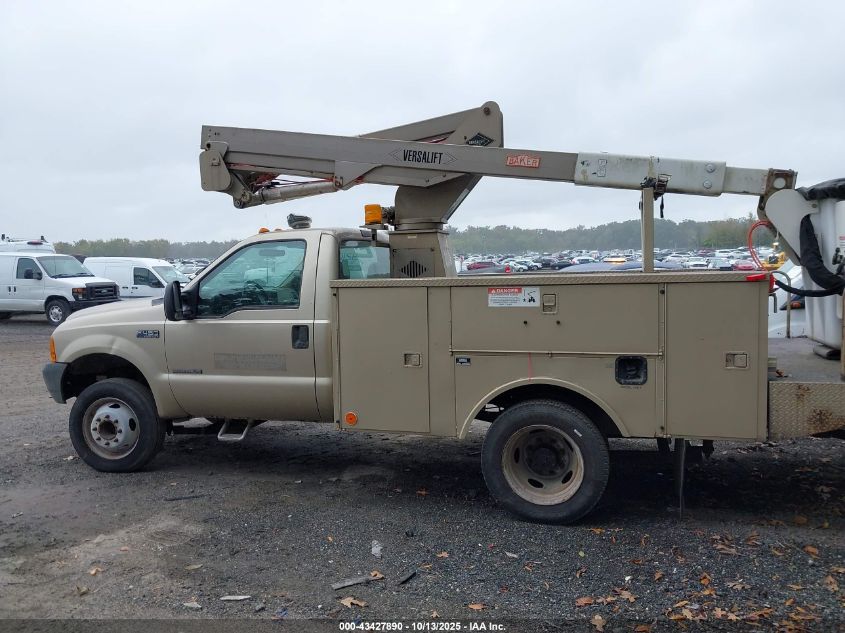 2001 Ford F-450 Xl/Xlt VIN: 1FDXF46F71EA03445 Lot: 43427890