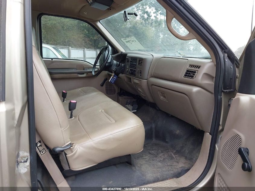 2001 Ford F-450 Xl/Xlt VIN: 1FDXF46F71EA03445 Lot: 43427890