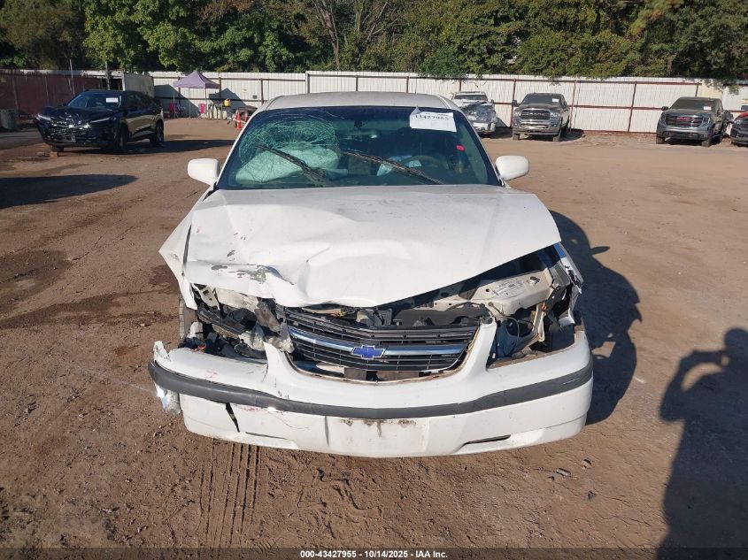 2002 Chevrolet Impala VIN: 2G1WF55E429355409 Lot: 43427955