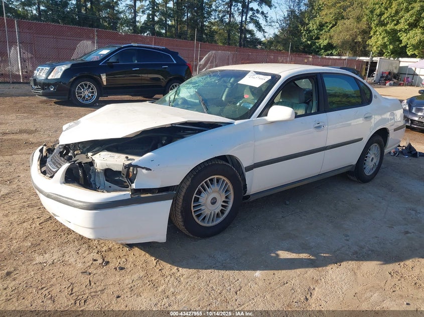 2G1WF55E429355409 2002 CHEVROLET IMPALA photo no. 2