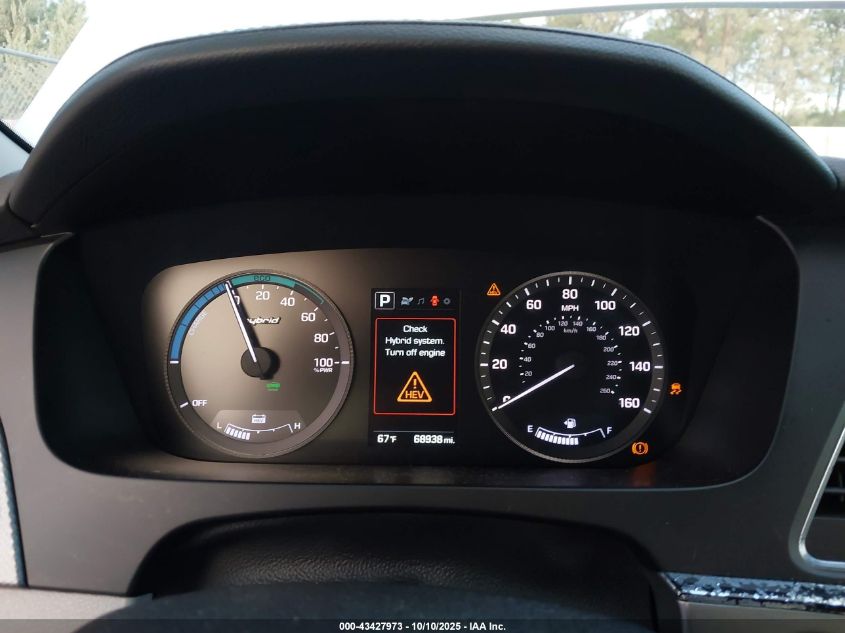 2016 Hyundai Sonata Hybrid Se VIN: KMHE24L19GA038578 Lot: 43427973