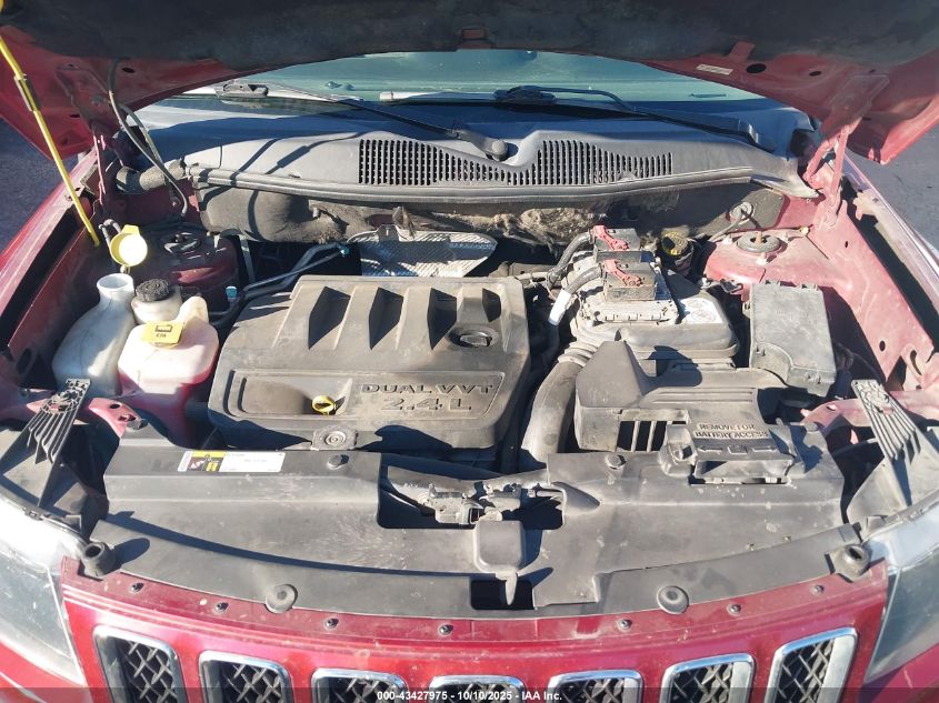 2017 Jeep Compass Sport 4X4 VIN: 1C4NJDBB0HD104081 Lot: 43427975