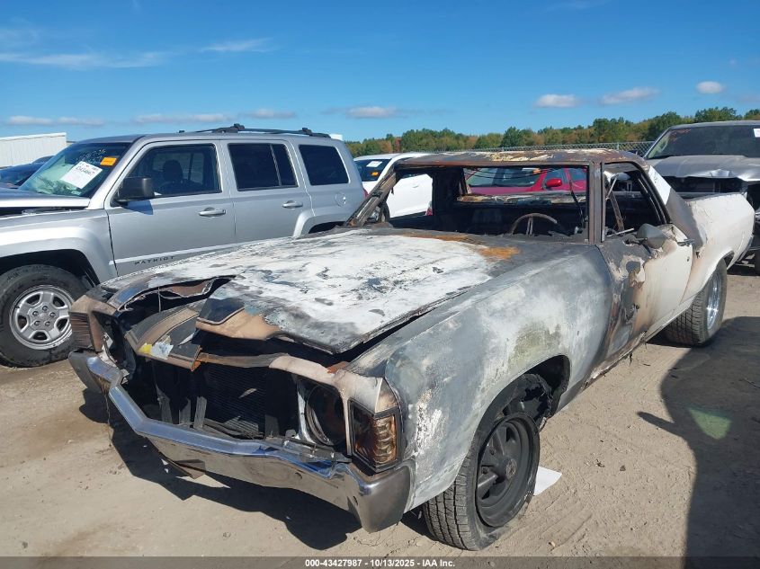 1972 Chevrolet El Camino VIN: 1C08D2B677680 Lot: 43427987