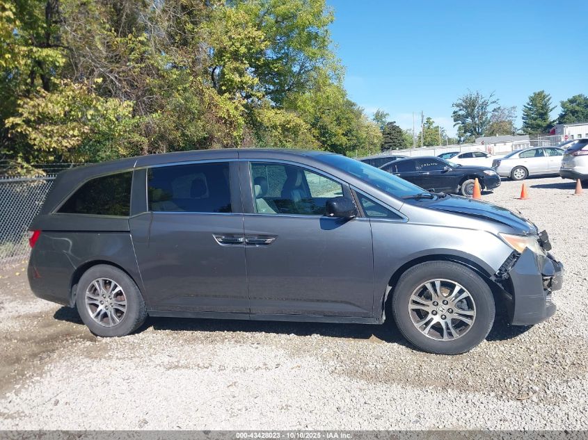 2011 Honda Odyssey Ex-L VIN: 5FNRL5H62BB001630 Lot: 43428023