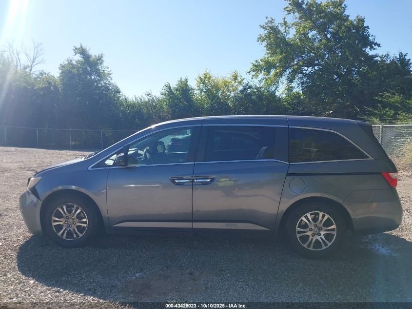 2011 Honda Odyssey Ex-L VIN: 5FNRL5H62BB001630 Lot: 43428023