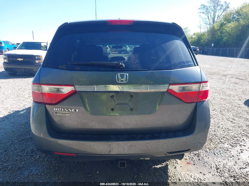 2011 Honda Odyssey Ex-L VIN: 5FNRL5H62BB001630 Lot: 43428023